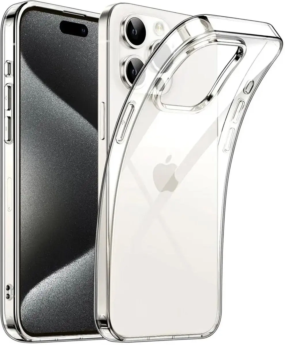 Selected Transparant TPU Hoesje iPhone 15 Pro