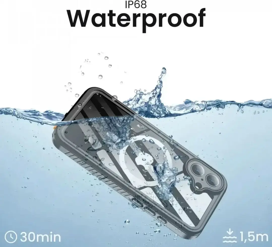 Selected SBG Outdoor Case Waterdicht voor Samsung Galaxy S25 Edge - IP68 - MagSafe