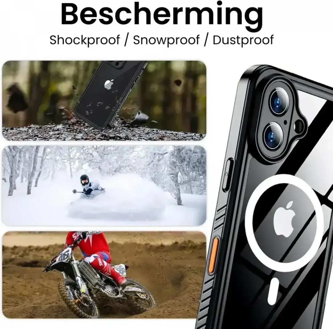 Selected SBG Outdoor Case Waterdicht voor Samsung Galaxy S25 Edge - IP68 - MagSafe