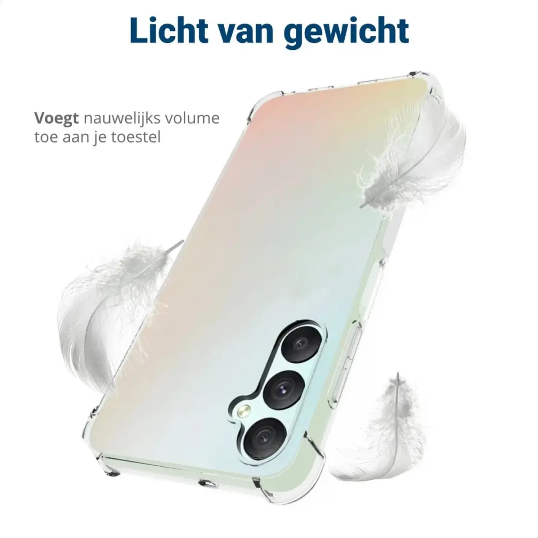 Selected Transparant TPU Hoesje Samsung Galaxy A05s - Schokbestendig