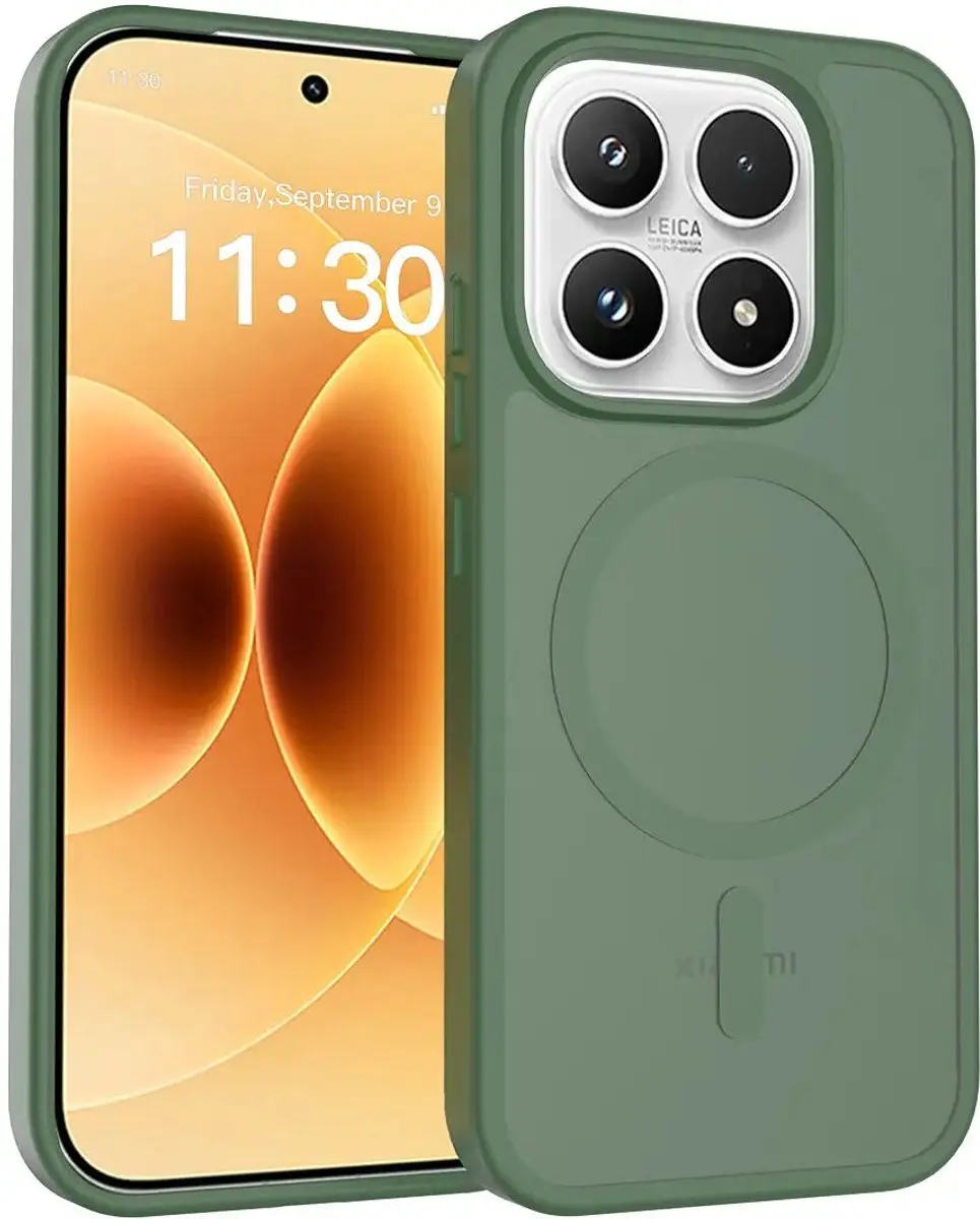 Selected Xiaomi 17 Hybrid Back Cover Hoesje - Groen - MagSafe - afbeelding 6 van 6