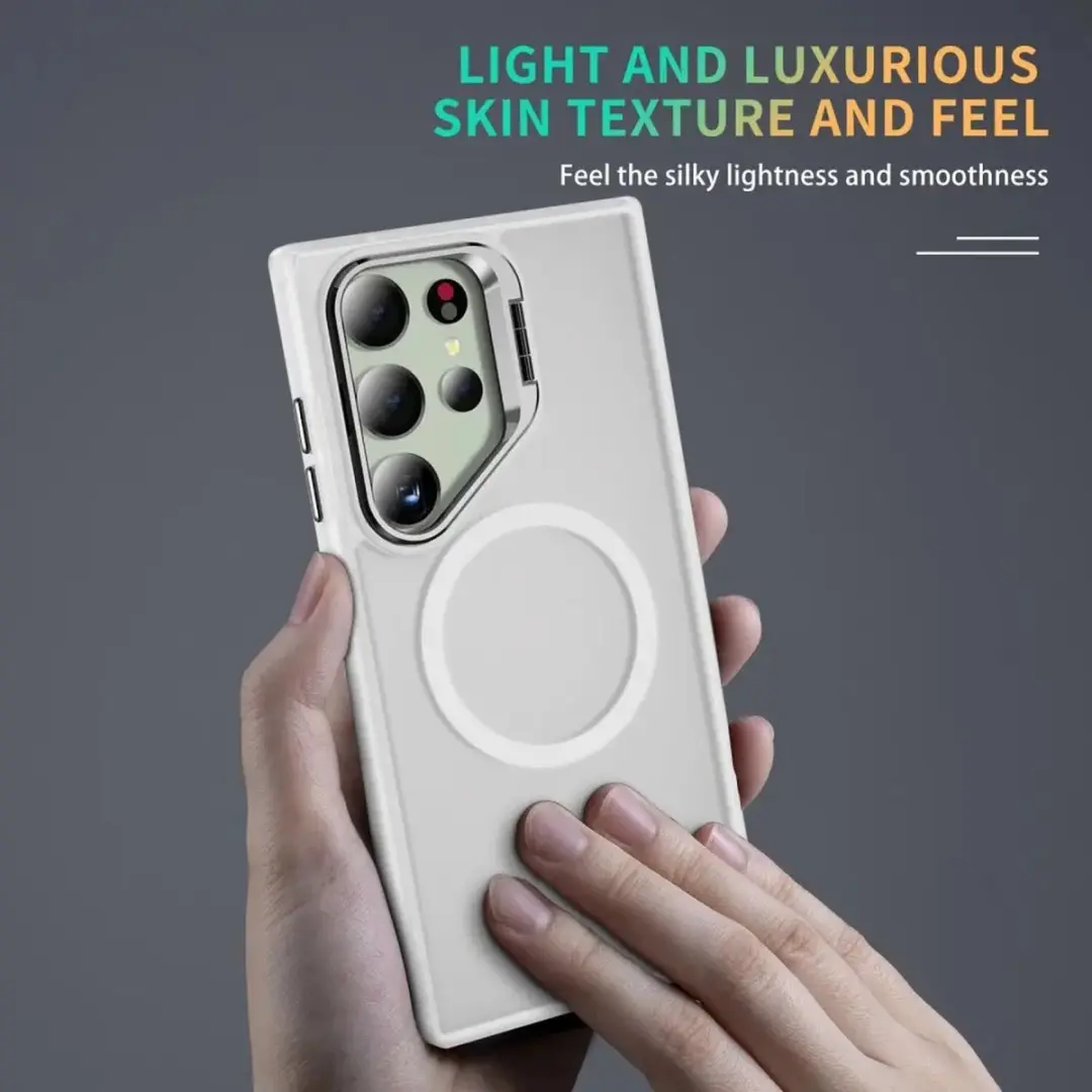 Selected Hoesje Samsung Galaxy S24 Ultra MagSafe Transparant
