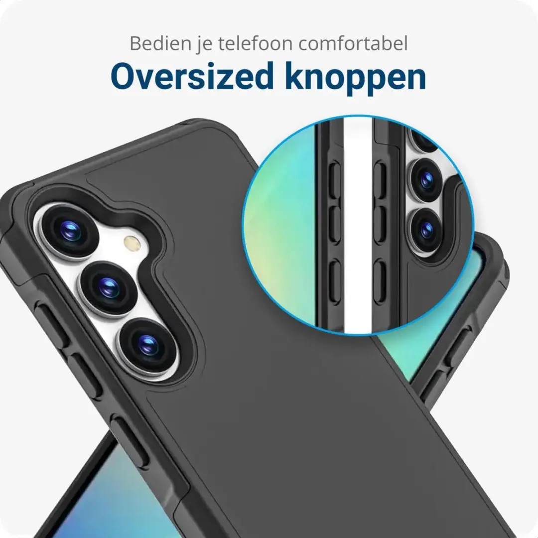Selected Hoesje Samsung Galaxy S26 Plus MagSafe - Dual-Layer Zwart