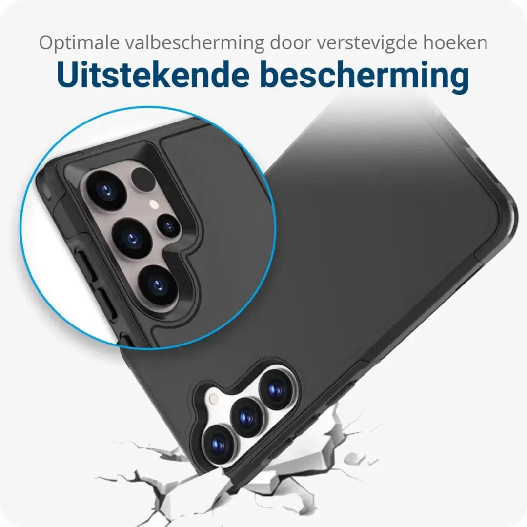 Selected Hoesje Samsung Galaxy S26 Plus MagSafe - Dual-Layer Zwart - afbeelding 6 van 6
