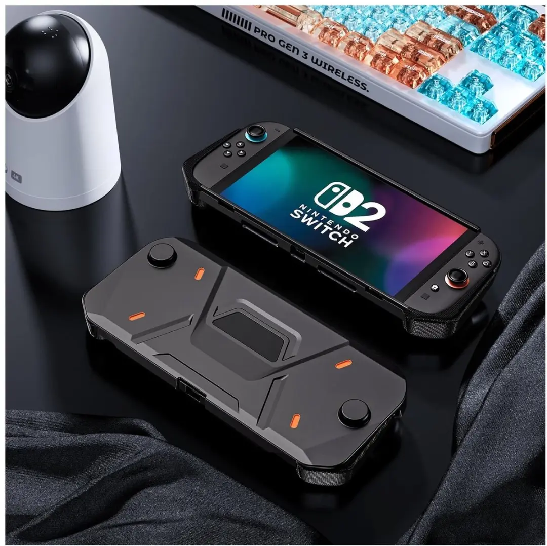 Selected by GSMpunt Nintendo Switch 2 Full Protect Hoesje - Zwart