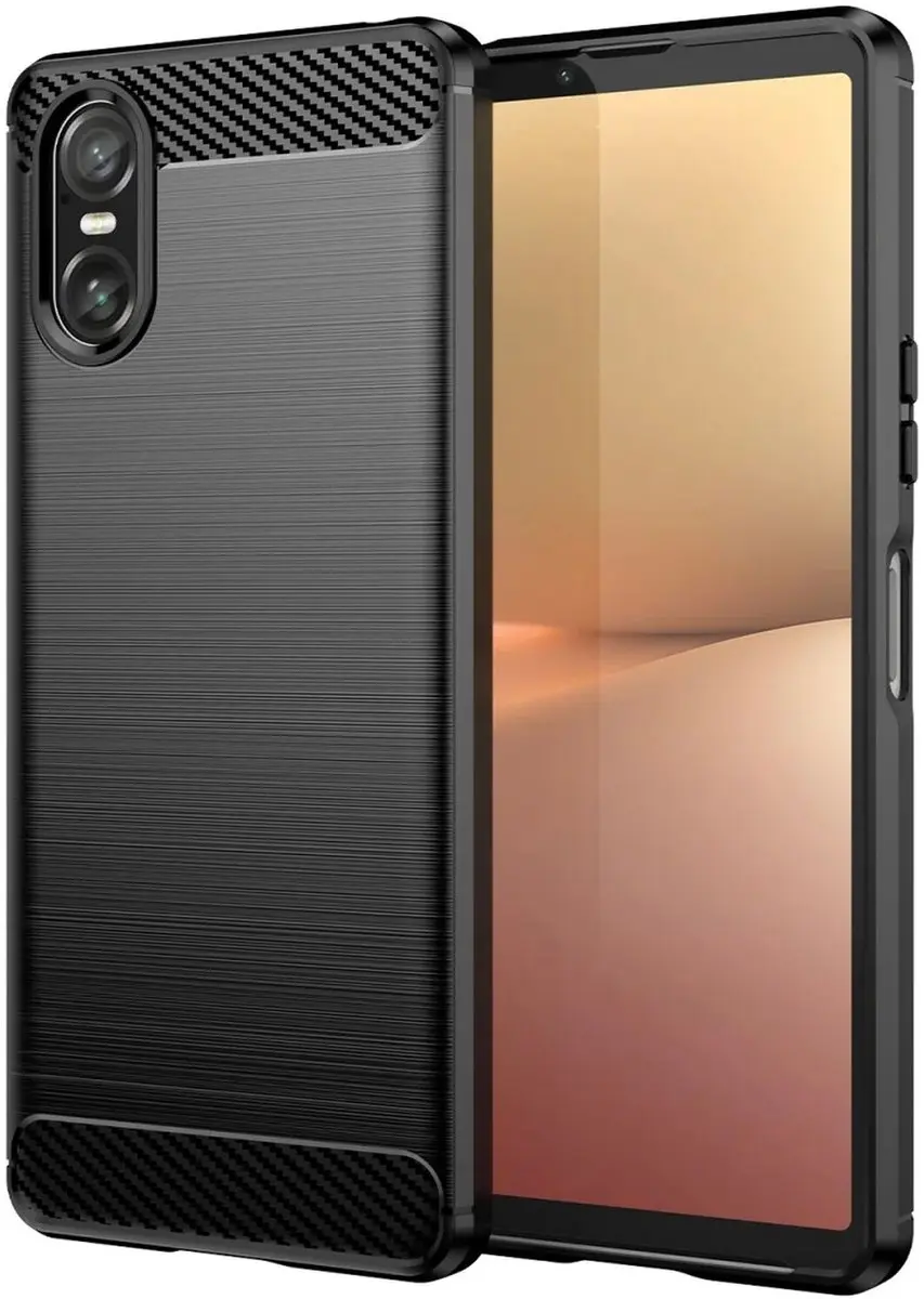Selected Geborsteld TPU Hoesje Sony Xperia 10 VI