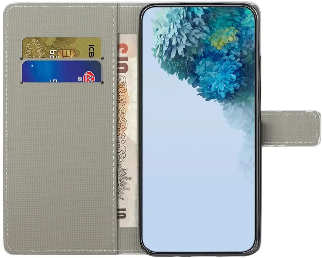 Selected Hoesje Samsung Galaxy A36 Book Case - Blauwe Vlinder