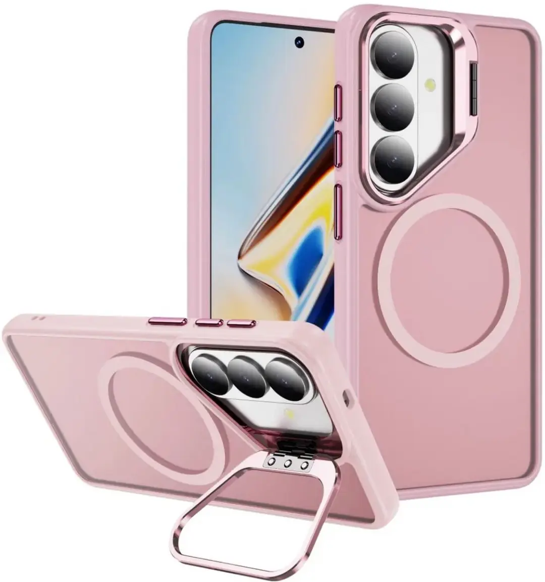 Selected Hoesje Samsung Galaxy S26 MagSafe Roze