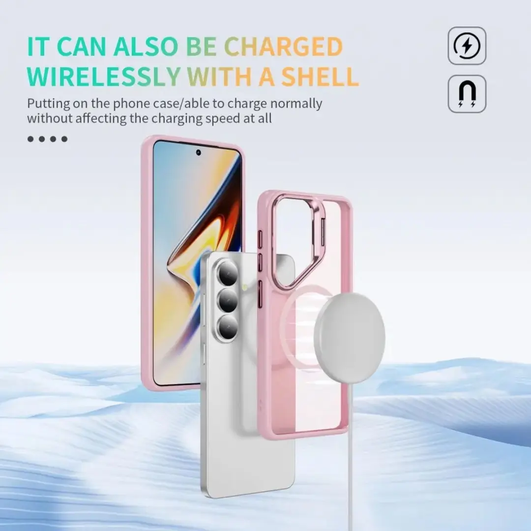 Selected Hoesje Samsung Galaxy S26 MagSafe Roze - Camera Kickstand - afbeelding 6 van 6