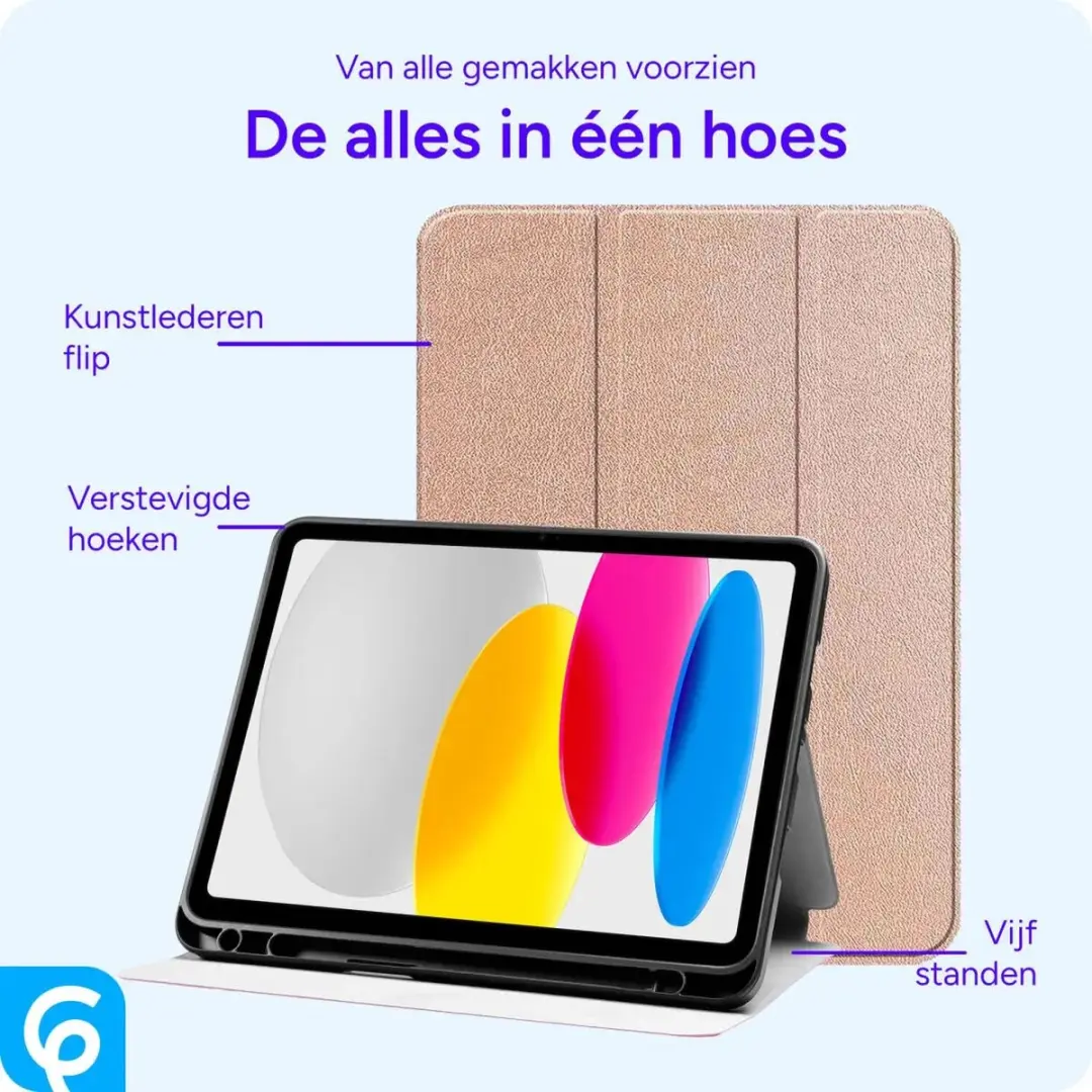 Selected by GSMpunt.nl Tablethoes iPad Air 10.9 Roze