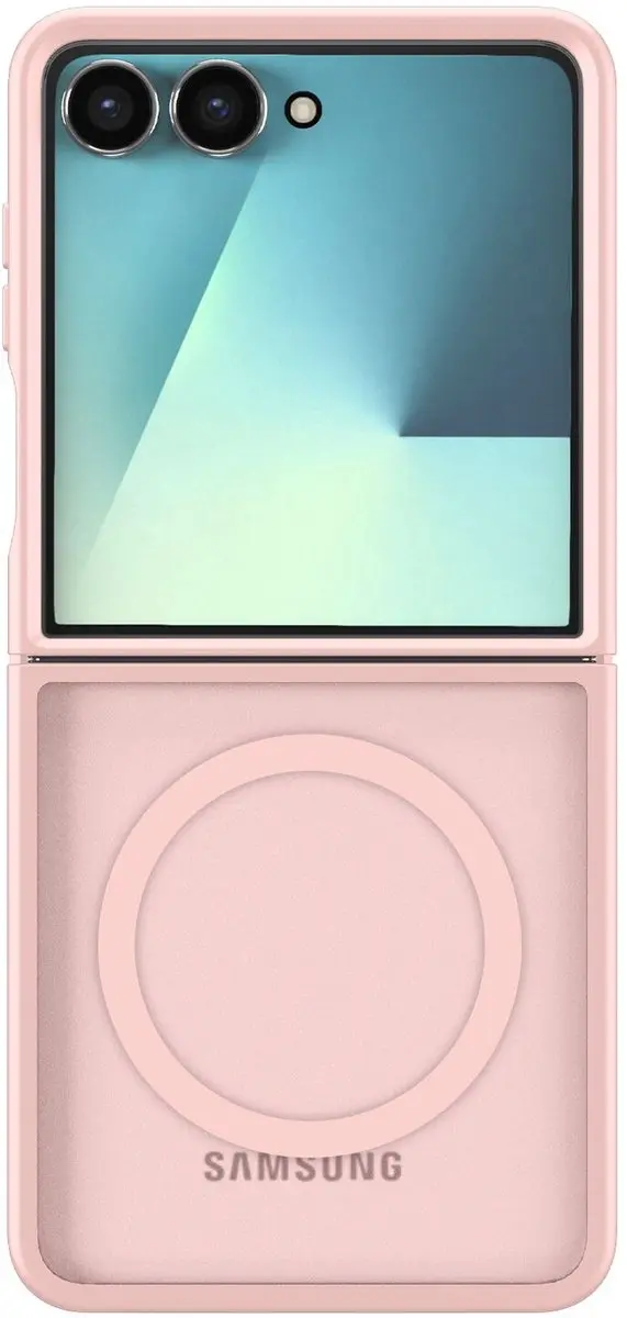 Selected Hoesje Samsung Galaxy Z Flip 7 MagSafe Roze - Matte - afbeelding 6 van 6