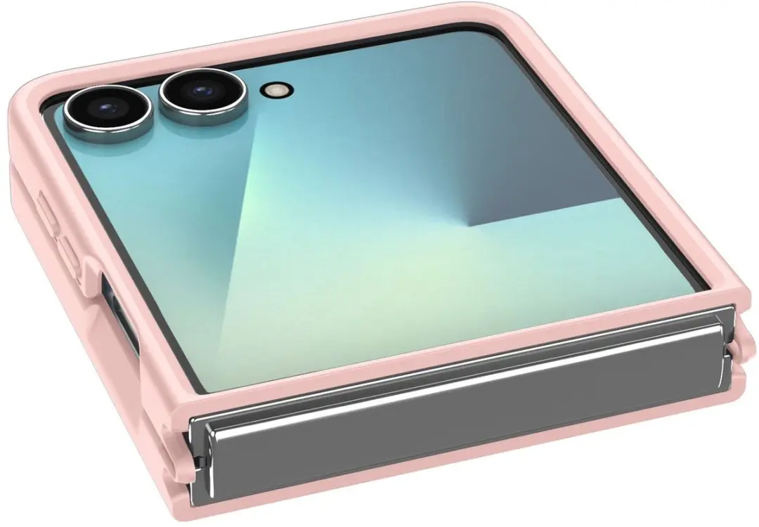 Selected Hoesje Samsung Galaxy Z Flip 7 MagSafe Roze - Matte