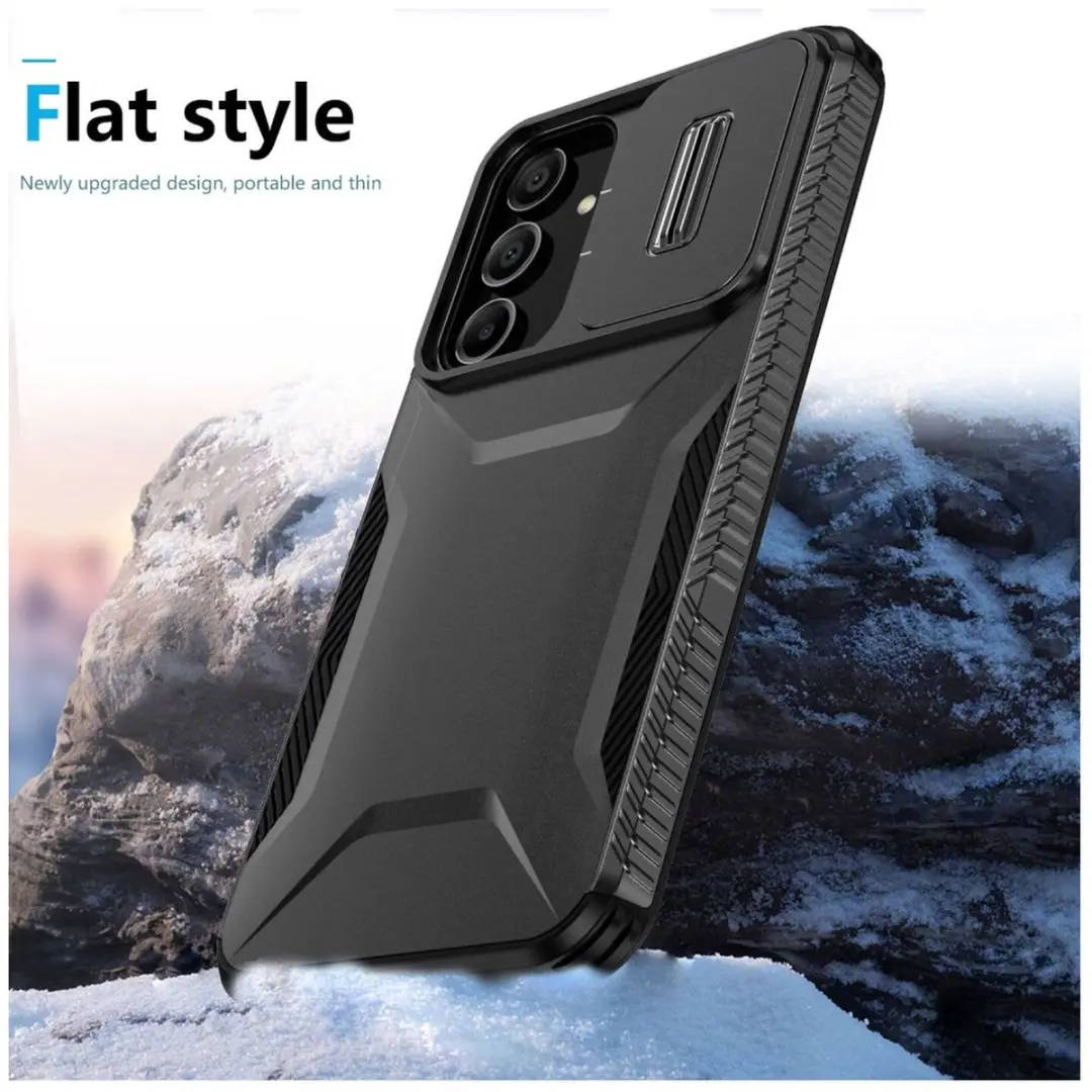 Selected Hoesje Samsung Galaxy A16 Back Cover - Zwart