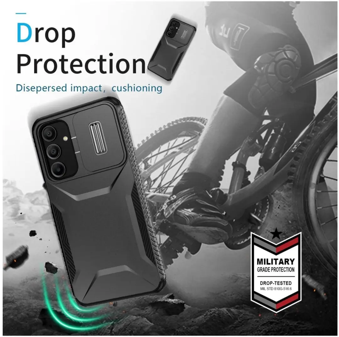 Selected Hoesje Samsung Galaxy A16 Back Cover - Zwart