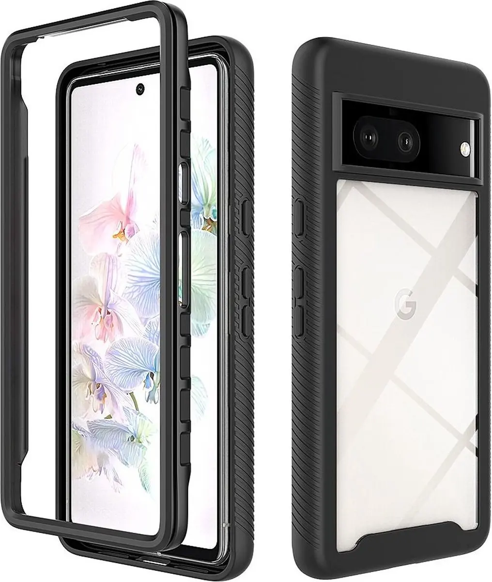Google Pixel 7 Hoesje Zwart