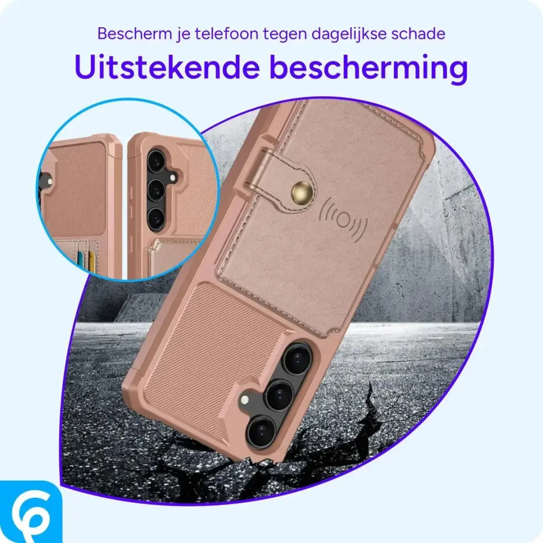 Selected Portemonnee Hoesje Samsung Galaxy A56 - Roze