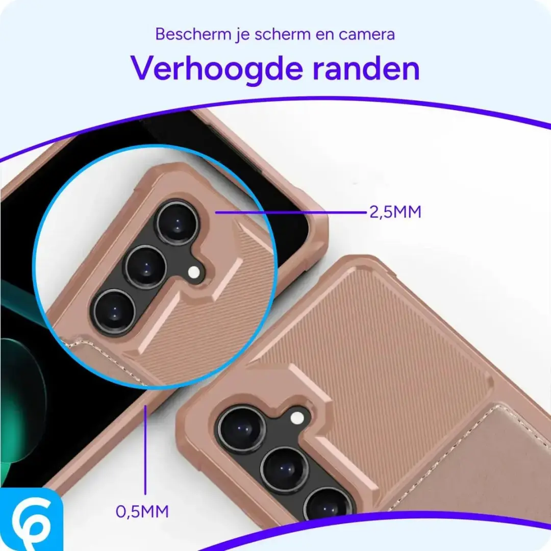 Selected Portemonnee Hoesje Samsung Galaxy A56 - Roze