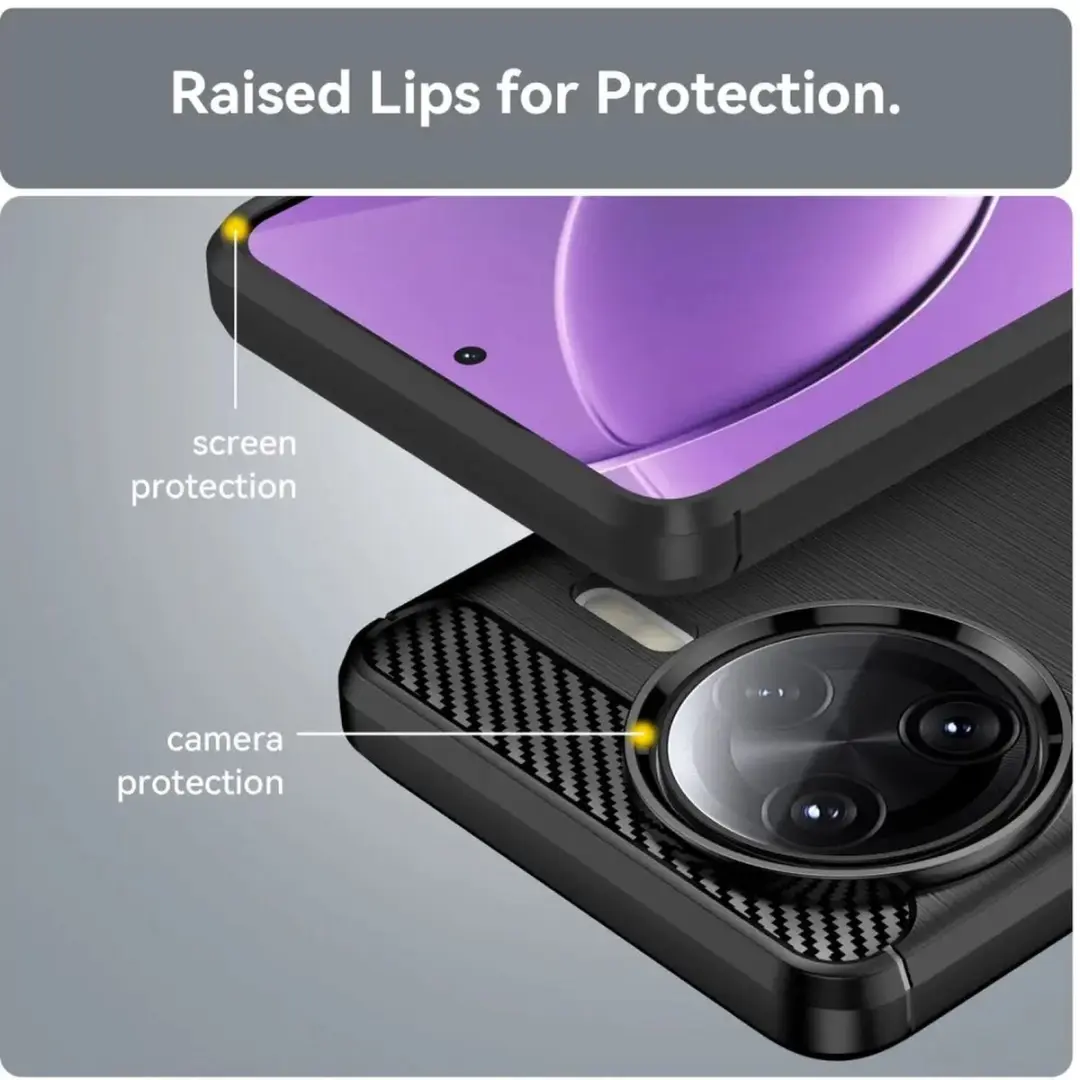 Selected TPU Hoesje Xiaomi Poco F5 Pro - Zwart