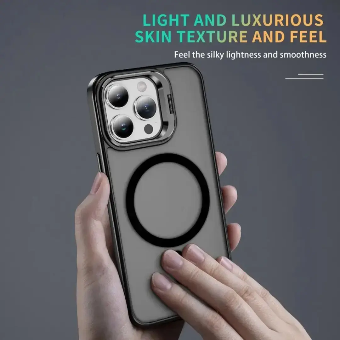 Selected Hoesje iPhone 15 Pro - Paars - MagSafe & Qi2