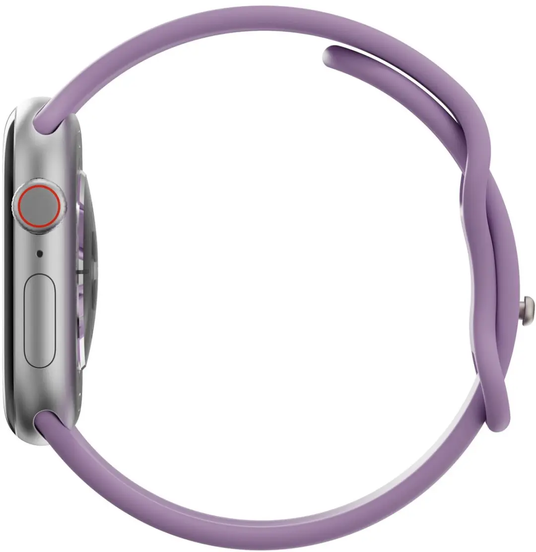 Selected SBG Siliconen Horlogeband Apple Watch 10 46mm - Paars