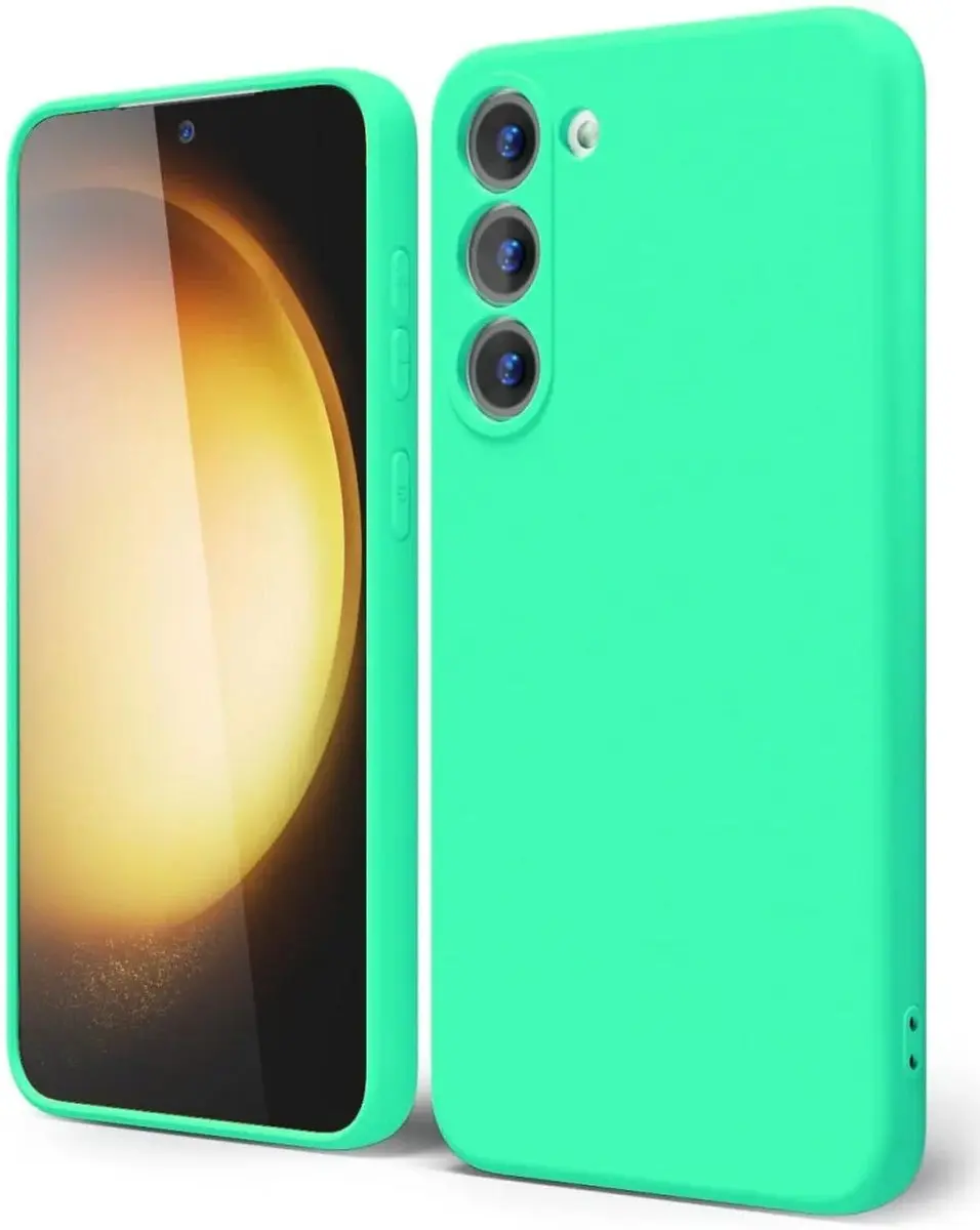 Selected Hoesje Samsung Galaxy S23+ Blauw