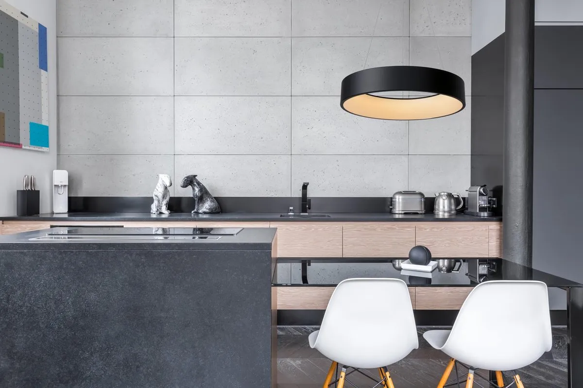 Lucide TALOWE LED - Hanglamp - Ø 60 cm - LED Dimbaar - 1x39W 3000K - Zwart