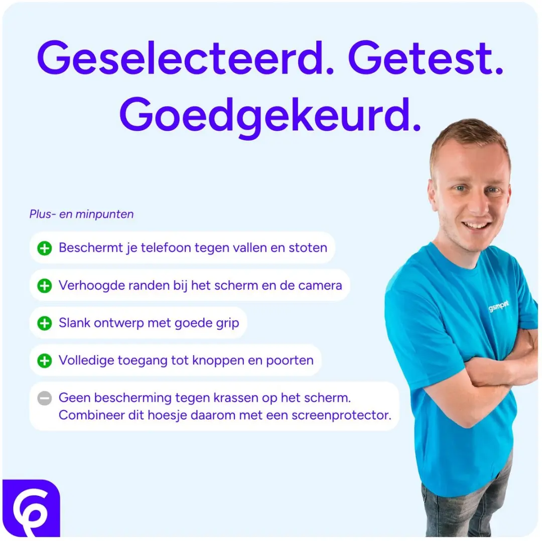 Selected Schokbestendige Rugged Hoes Samsung Galaxy A25 - Zwart