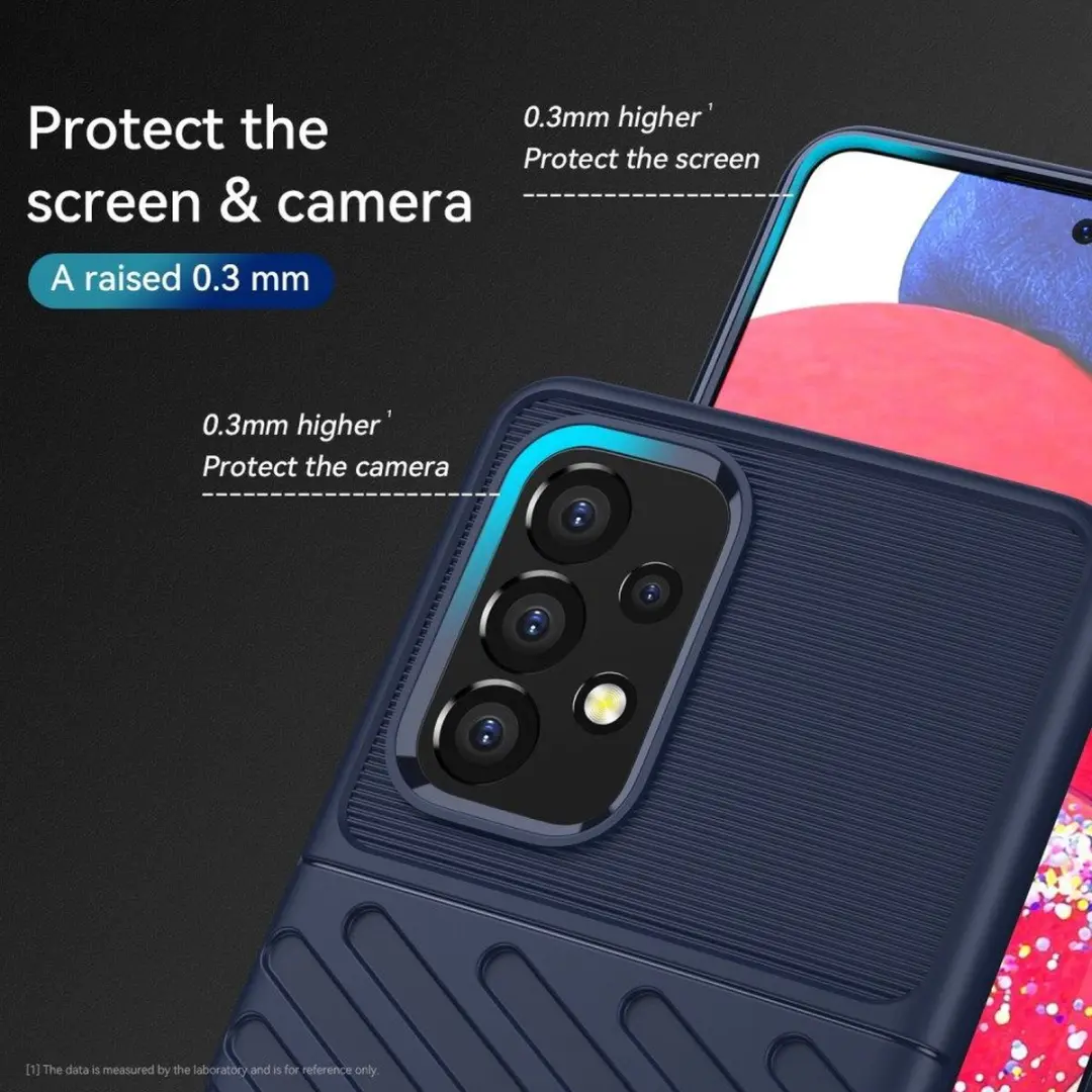 Selected Thunder Design Hoesje Samsung Galaxy A53 - Blauw