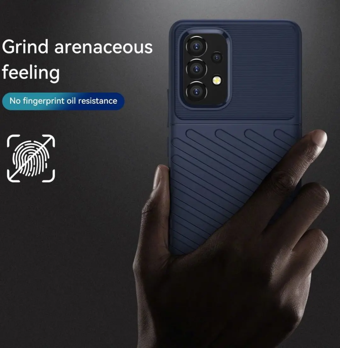 Selected Thunder Design Hoesje Samsung Galaxy A53 - Blauw