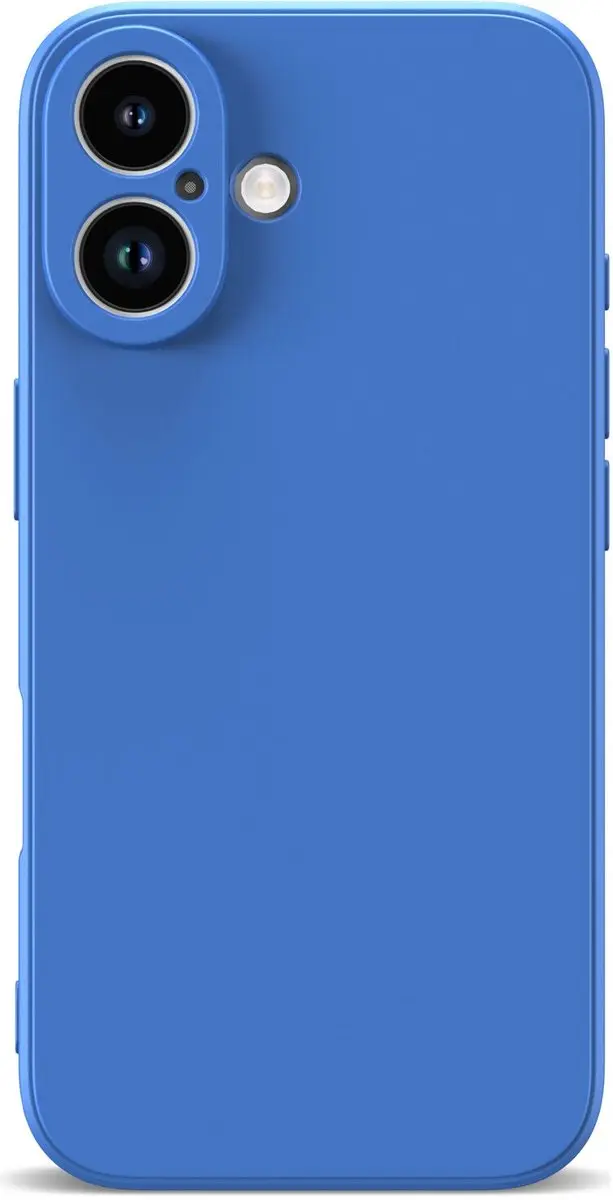Selected Hoesje iPhone 16 Blauw - Dun TPU