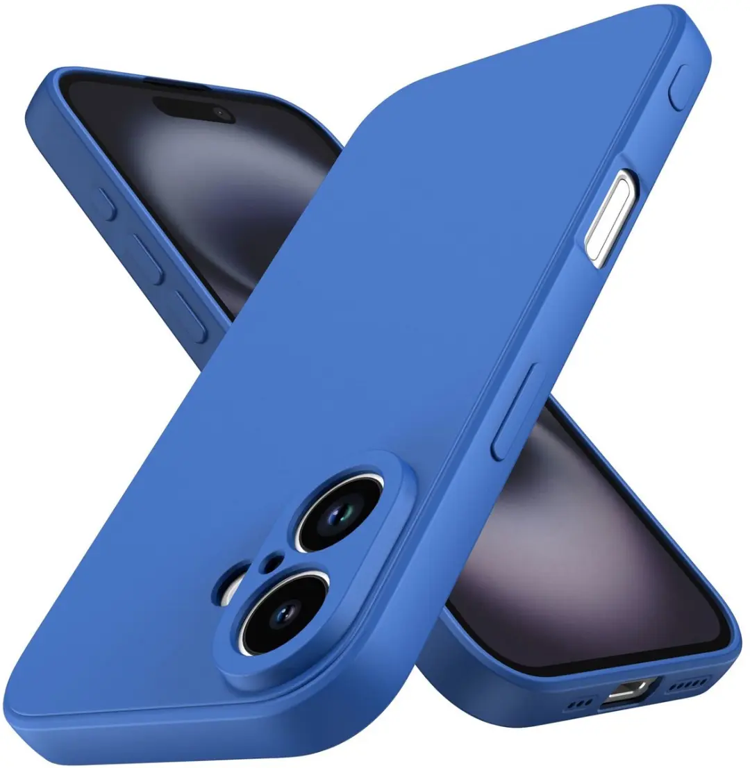 Selected Hoesje iPhone 16 Blauw - Dun TPU