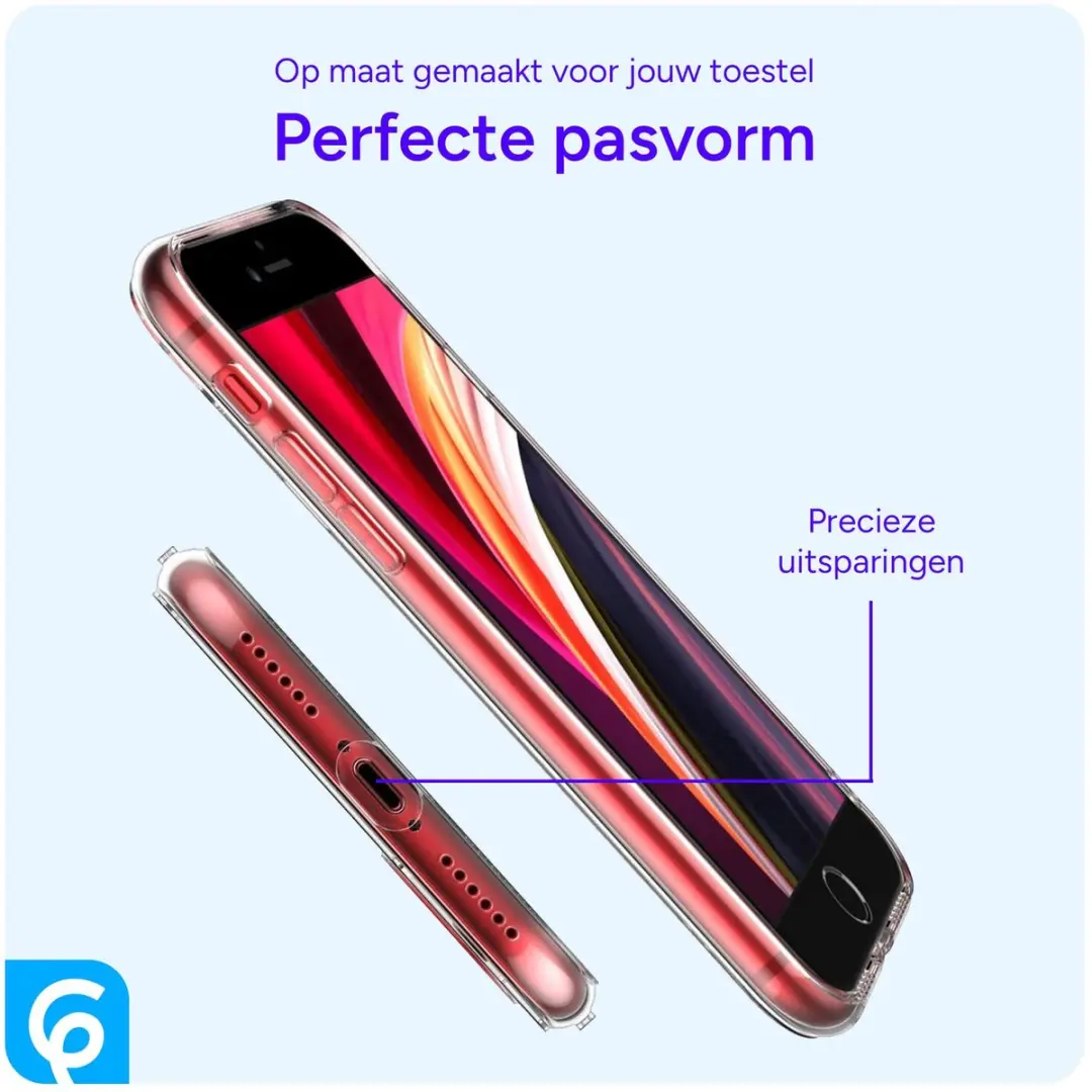 Selected by GSMpunt Transparant TPU Hoesje iPhone SE (2020/2022)