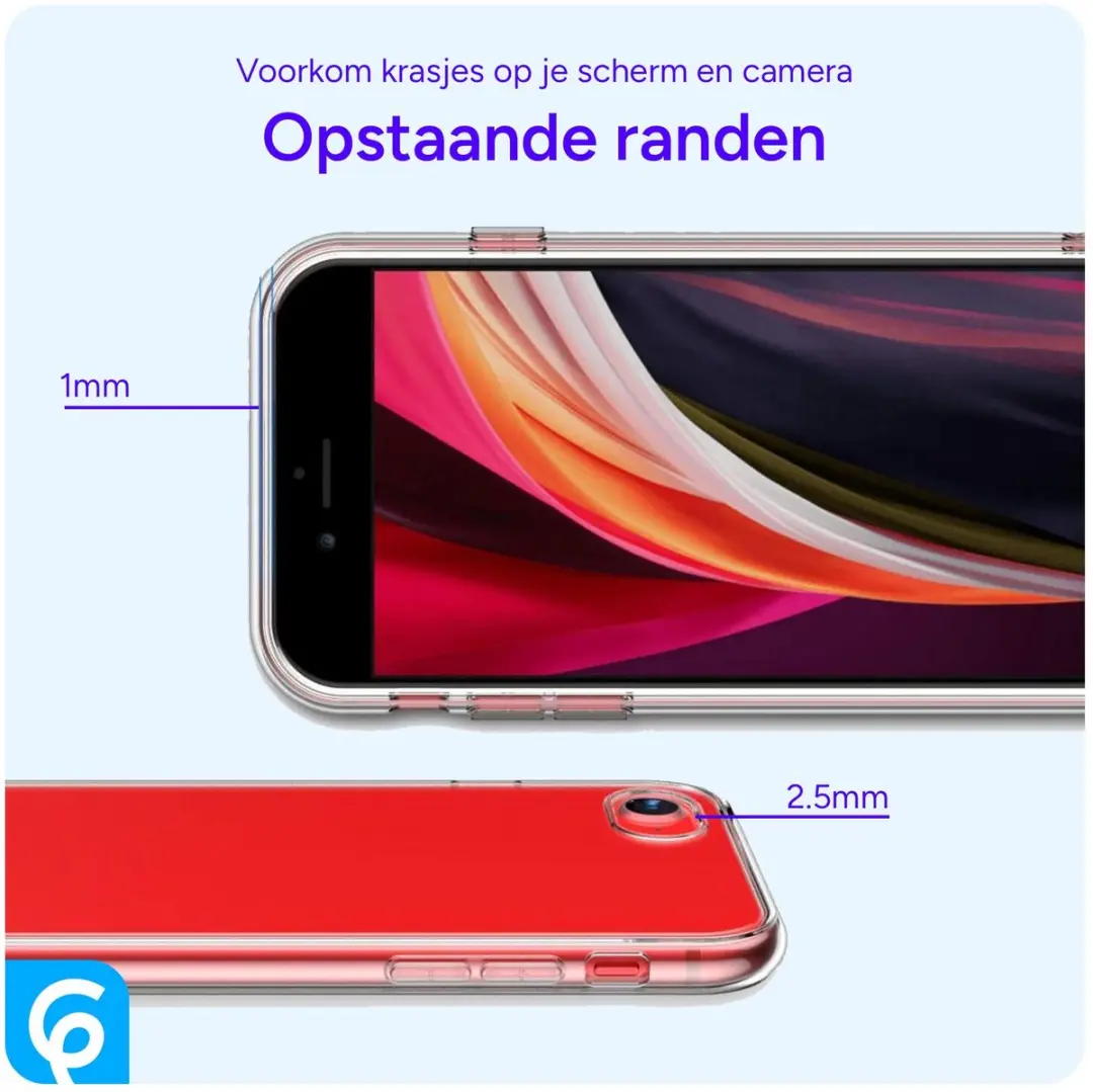 Selected by GSMpunt Transparant TPU Hoesje iPhone SE (2020/2022)