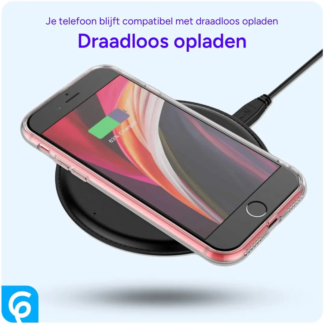 Selected by GSMpunt Transparant TPU Hoesje iPhone SE (2020/2022)