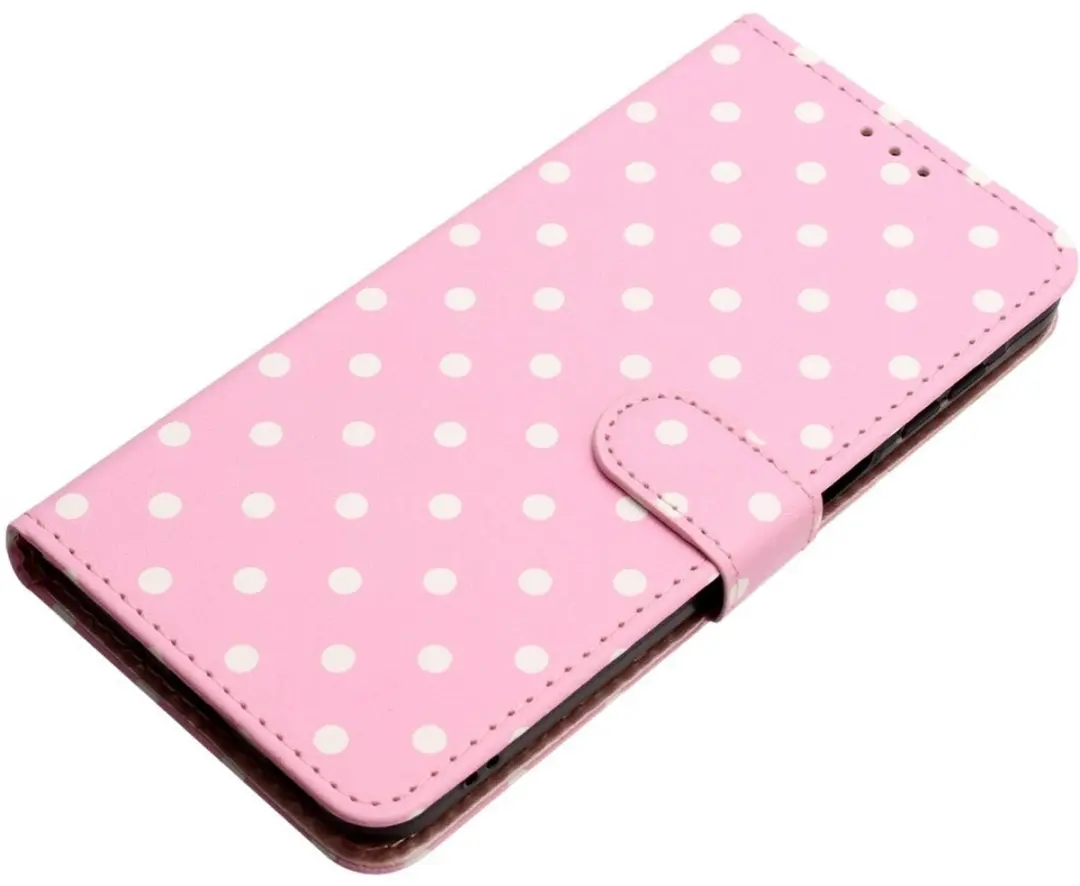 Selected Hoesje Samsung Galaxy S26 Ultra Polka Dot Wallet Book Case - Roze
