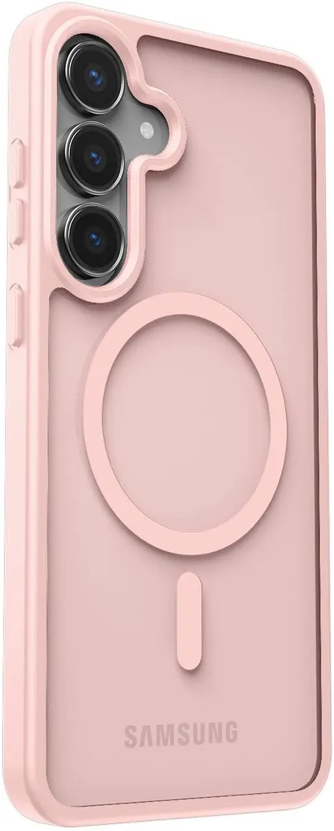Selected Hoesje Samsung Galaxy S25 FE MagSafe Roze - Mat