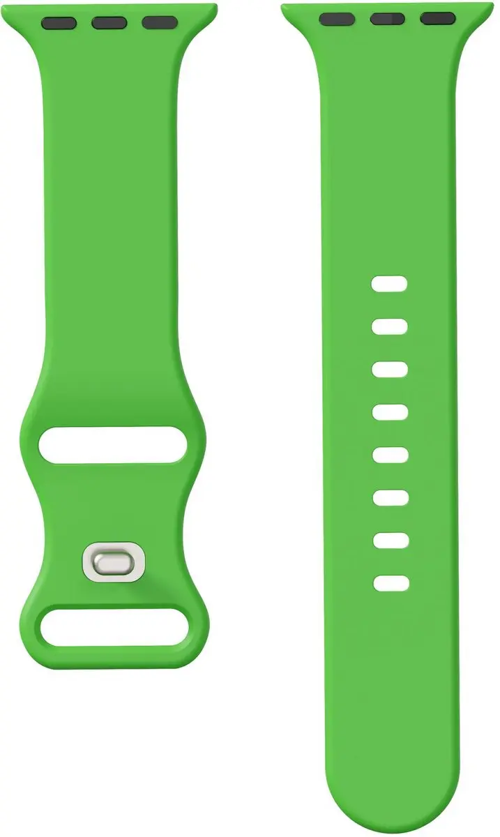 Selected SBG Siliconen Horlogebandje Apple Watch - 38-42mm - Lichtgroen