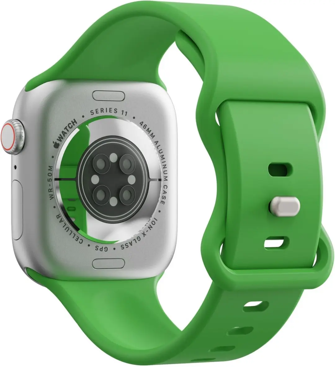 Selected SBG Siliconen Horlogebandje Apple Watch - 38-42mm - Lichtgroen