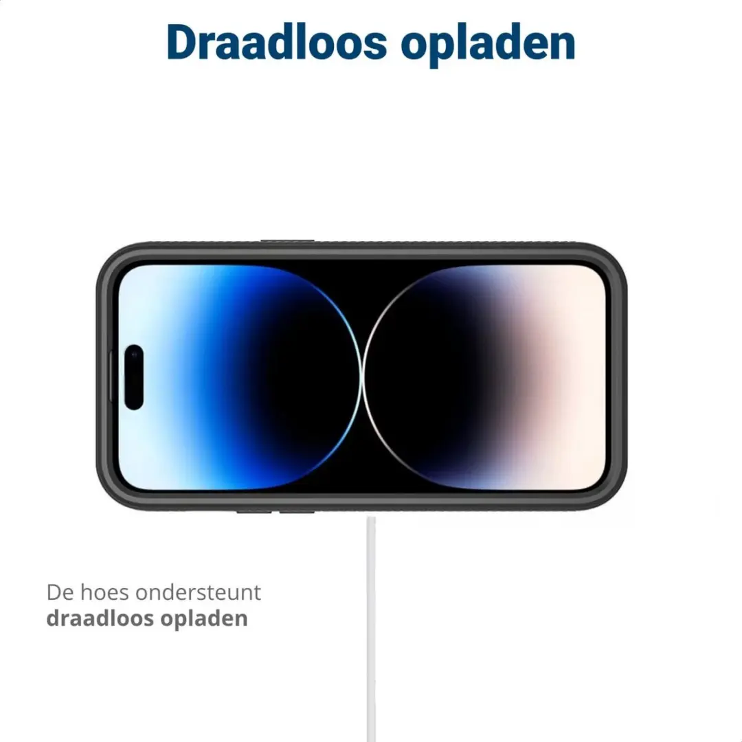 Selected by GSMpunt.nl iPhone 15 Pro Max Hoesje - Blauw