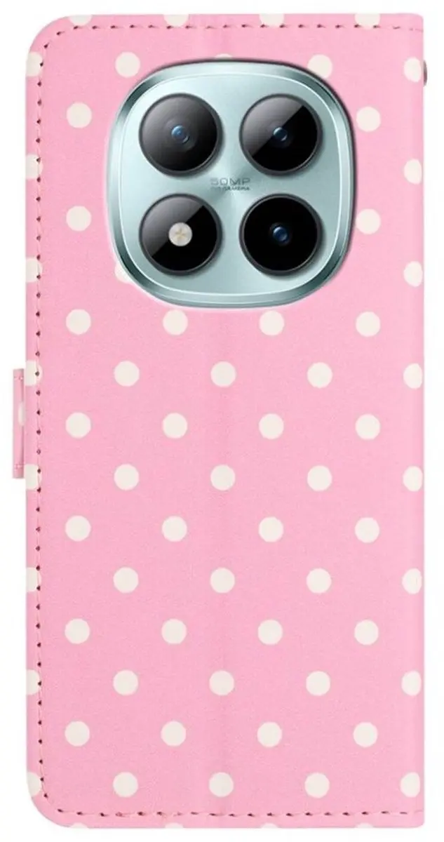 Selected Xiaomi Redmi Note 15 Pro+ Hoesje Roze - 3 Pasjes