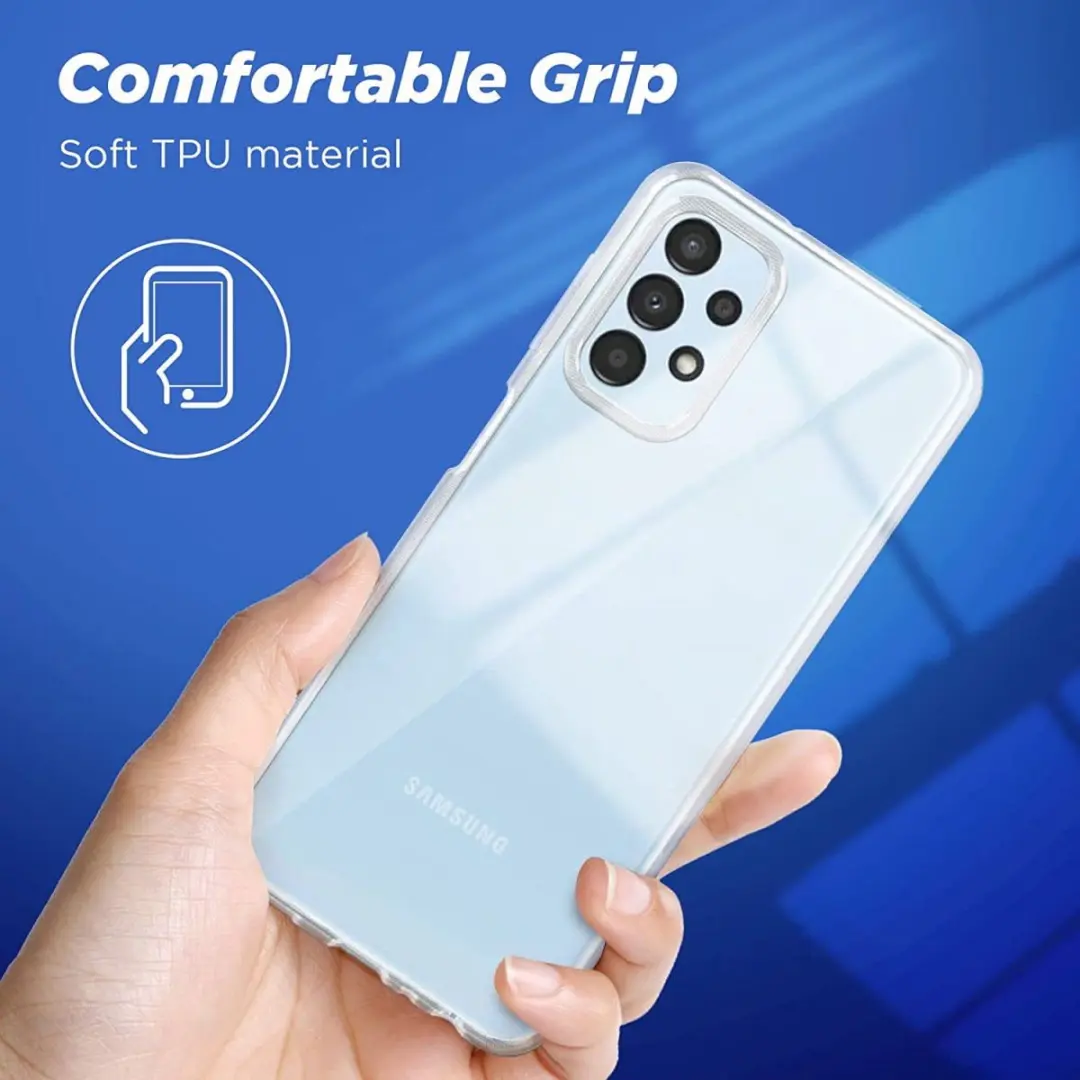 Selected Transparant TPU Hoesje Samsung Galaxy A13 4G