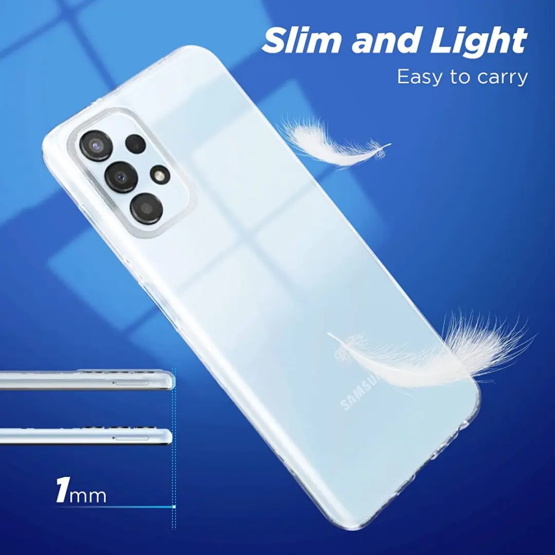 Selected Transparant TPU Hoesje Samsung Galaxy A13 4G - afbeelding 6 van 6