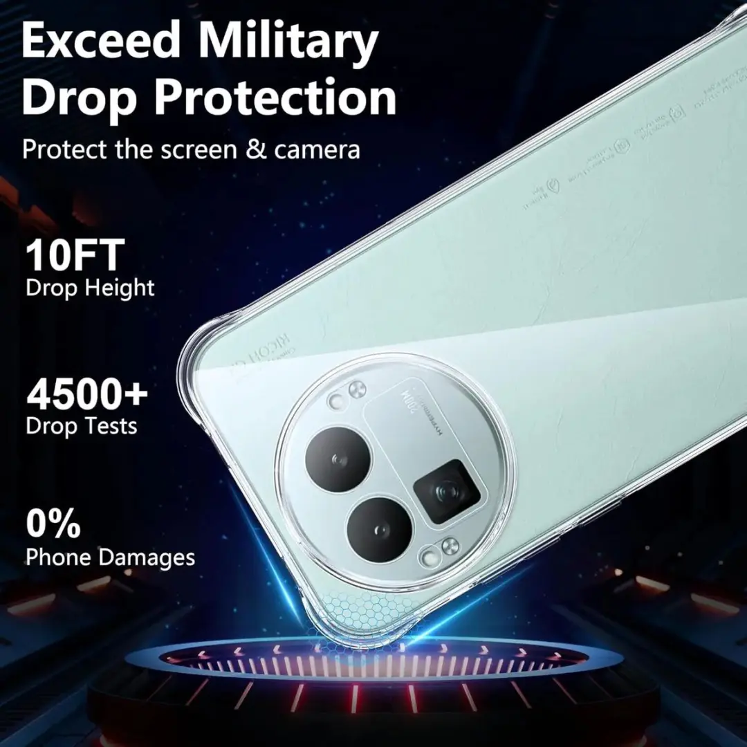 Selected Transparant Hoesje Realme GT 8 Pro - Schokbestendig