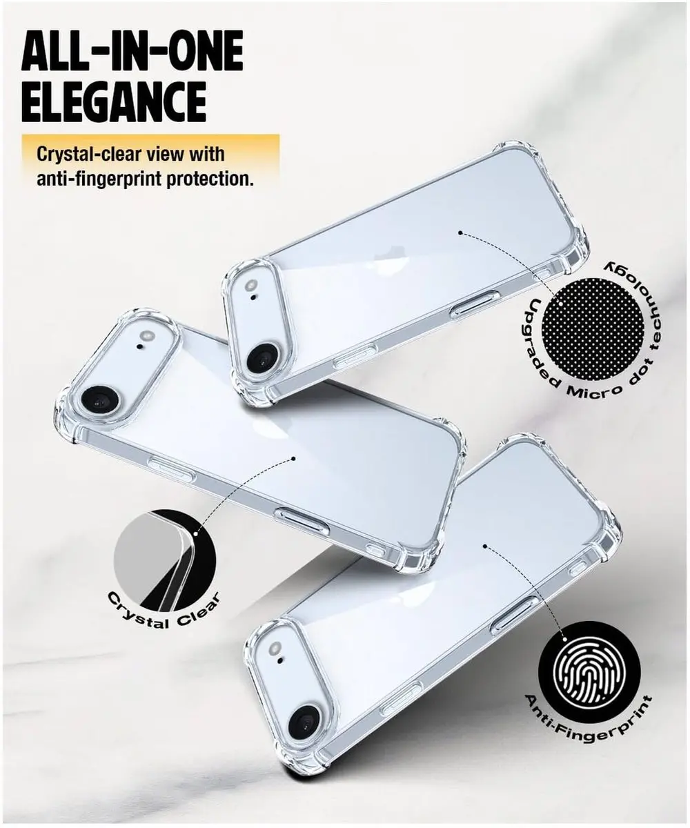 Selected Transparant Hoesje iPhone Air - Schokbestendig