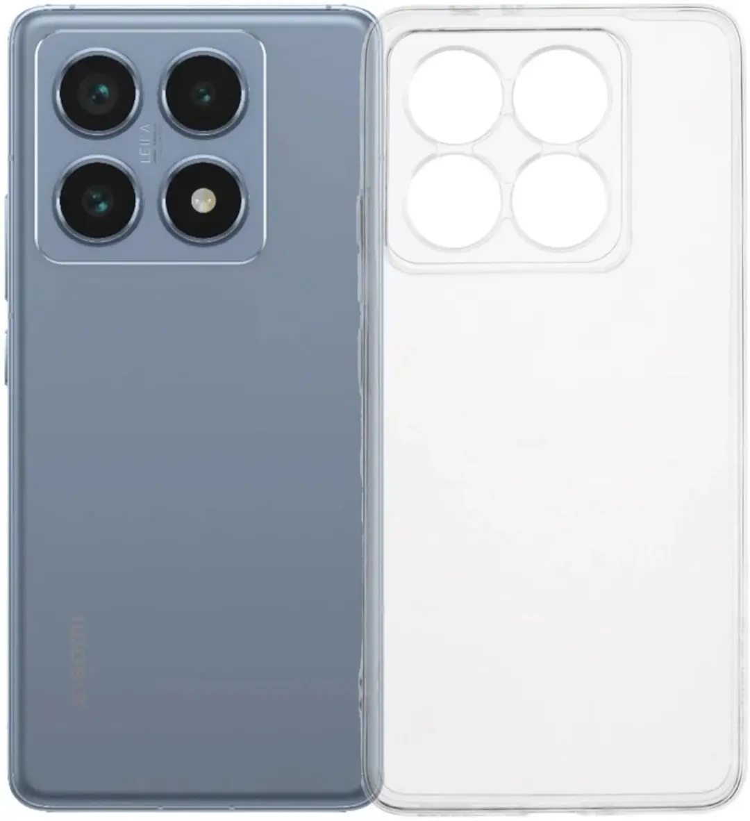 Selected Transparant TPU Hoesje Xiaomi 14T Pro