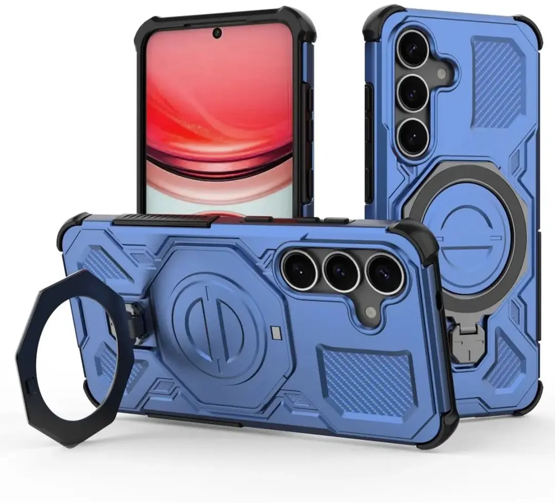 Selected Hoesje Samsung Galaxy S25 Plus MagSafe Blauw