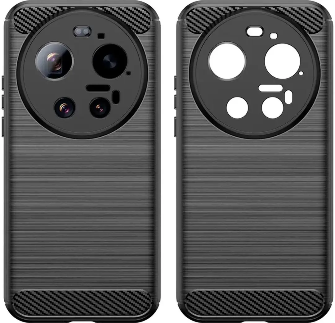 Selected TPU Hoesje Xiaomi 17 Ultra - Zwart