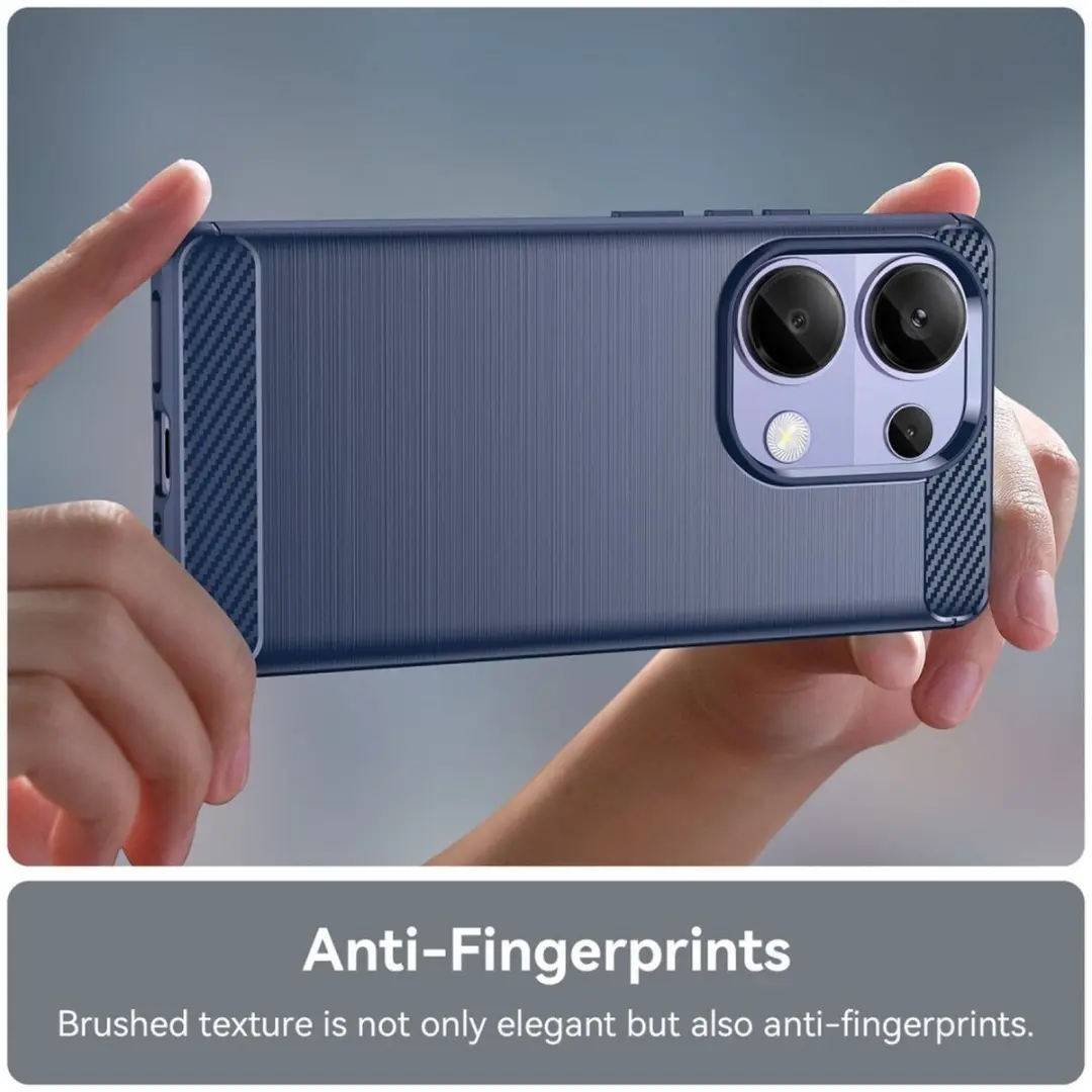Selected TPU Hoesje Xiaomi Poco M7 Pro - Blauw