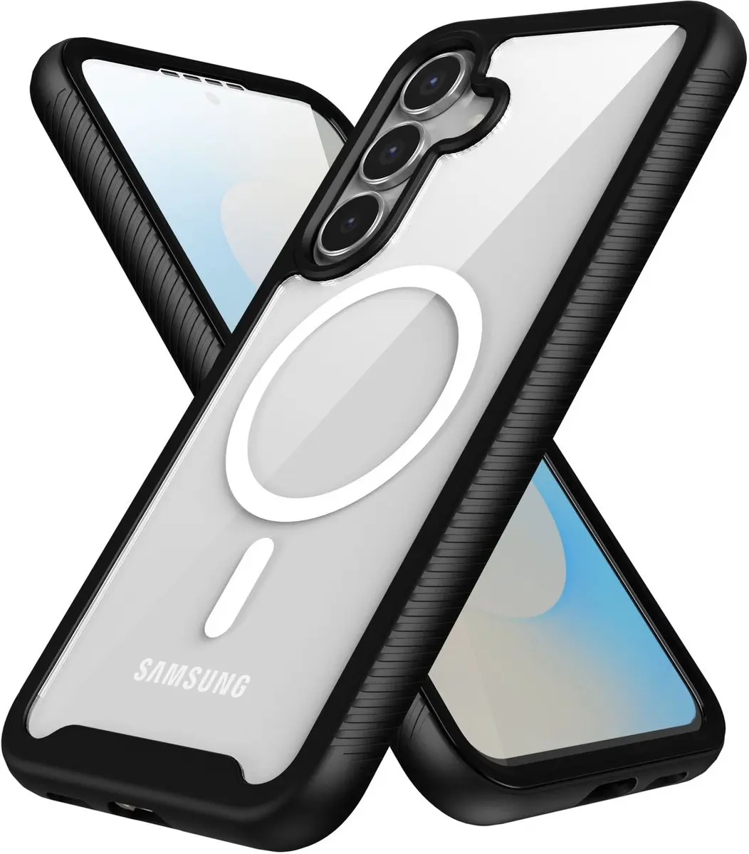 Selected Hoesje Samsung Galaxy S25 FE - MagSafe & Qi2 - Zwart