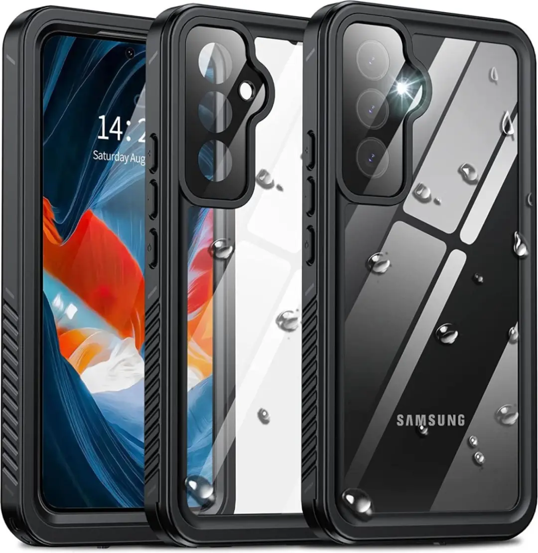 Selected SBG Outdoor Case Waterdicht voor Samsung Galaxy A54 - IP68 - Zwart/Transparant - afbeelding 6 van 6